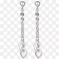 耳环珠宝服装配件银链耳环-空若网 耳环珠宝服装配件银链耳环-空若网