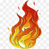 火焰 橙色-空若网 火焰 橙色-空若网