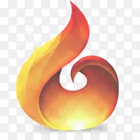 橙色 火焰 符号-空若网 橙色 火焰 符号-空若网