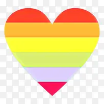 卡通 心形 黄色-空若网 卡通 心形 黄色-空若网