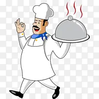 卡通 厨师 手指-空若网 卡通 厨师 手指-空若网