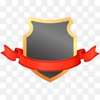 盾 红色 橙色-空若网 盾 红色 橙色-空若网