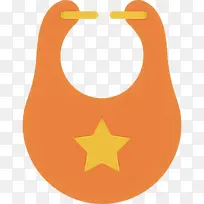 围嘴 橙色-空若网 围嘴 橙色-空若网