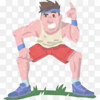 卡通 肌肉-空若网 卡通 肌肉-空若网