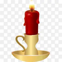 红色 蜡烛 餐具-空若网 红色 蜡烛 餐具-空若网