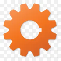 橙色 圆圈-空若网 橙色 圆圈-空若网