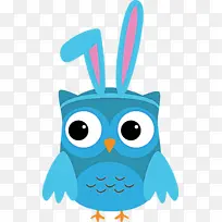 绿松石 猫头鹰 卡通-空若网 绿松石 猫头鹰 卡通-空若网