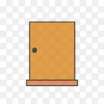 橙色 长方形 门-空若网 橙色 长方形 门-空若网