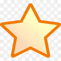 橙色 星星-空若网 橙色 星星-空若网