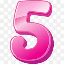 粉色 数字 线条-空若网 粉色 数字 线条-空若网