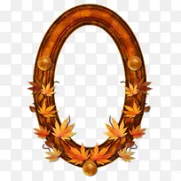 橙色 叶子 椭圆形-空若网 橙色 叶子 椭圆形-空若网