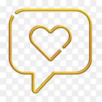 心形图标 爱情图标 线条-空若网 心形图标 爱情图标 线条-空若网