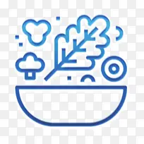 食物图标 沙拉图标 文字-空若网 食物图标 沙拉图标 文字-空若网