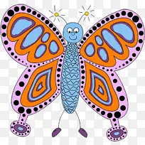 蝴蝶 动物形象-空若网 蝴蝶 动物形象-空若网
