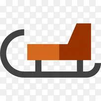 橙色 家具 线条-空若网 橙色 家具 线条-空若网