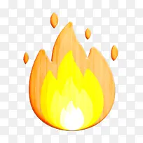 笑脸图标 火焰图标 橙色-空若网 笑脸图标 火焰图标 橙色-空若网