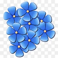 蓝色 钴蓝色 花瓣-空若网 蓝色 钴蓝色 花瓣-空若网