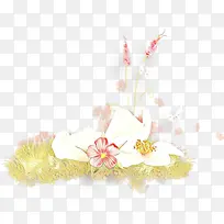 卡通 粉色 花朵-空若网 卡通 粉色 花朵-空若网