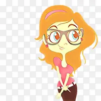 卡通 眼镜 动画-空若网 卡通 眼镜 动画-空若网