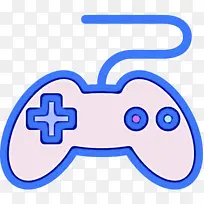 游戏控制器 蓝色 电蓝色-空若网 游戏控制器 蓝色 电蓝色-空若网