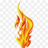 火焰 橙色 标志-空若网 火焰 橙色 标志-空若网