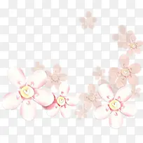 卡通 粉色 花朵-空若网 卡通 粉色 花朵-空若网