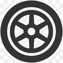 汽车计算机图标车轮轮胎图标设计.汽车车轮-空若网 汽车计算机图标车轮轮胎图标设计.汽车车轮-空若网