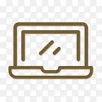 笔记本电脑图标 其他元素图标 线条-空若网 笔记本电脑图标 其他元素图标 线条-空若网