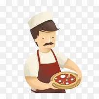 卡通 厨师 食物-空若网 卡通 厨师 食物-空若网