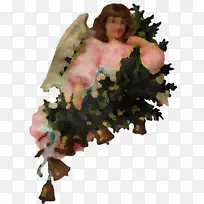 树 天使 植物-空若网 树 天使 植物-空若网