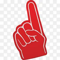 红色 手 手指-空若网 红色 手 手指-空若网