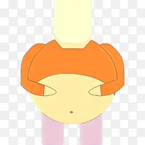 卡通 橙色 关节-空若网 卡通 橙色 关节-空若网