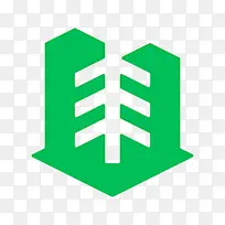 绿色 标志 符号-空若网 绿色 标志 符号-空若网