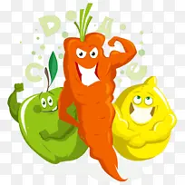 卡通 蔬菜 绿色-空若网 卡通 蔬菜 绿色-空若网