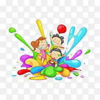 卡通 庆祝-空若网 卡通 庆祝-空若网