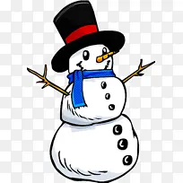雪人 卡通-空若网 雪人 卡通-空若网