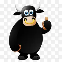 卡通 牛-空若网 卡通 牛-空若网