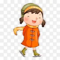 卡通女孩 卡通 孩子-空若网 卡通女孩 卡通 孩子-空若网