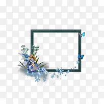 蓝色 相框 长方形-空若网 蓝色 相框 长方形-空若网