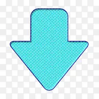 箭头图标 下载图标 水蓝-空若网 箭头图标 下载图标 水蓝-空若网