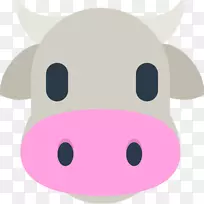 牛群表情符号贴纸短信-奶牛-空若网 牛群表情符号贴纸短信-奶牛-空若网