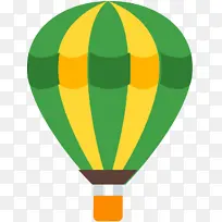 热气球 黄色 绿色-空若网 热气球 黄色 绿色-空若网