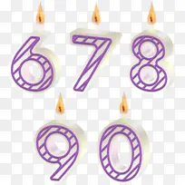 生日蜡烛 紫色 蜡烛-空若网 生日蜡烛 紫色 蜡烛-空若网