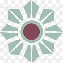 圆形 对称性 标志-空若网 圆形 对称性 标志-空若网