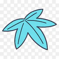 水蓝 绿松石 树叶-空若网 水蓝 绿松石 树叶-空若网