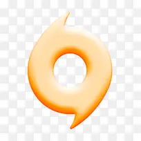 游戏图标 原点图标 橙色-空若网 游戏图标 原点图标 橙色-空若网