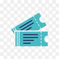 绿松石色 徽标 线条-空若网 绿松石色 徽标 线条-空若网