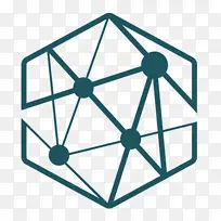 绿松石色 线条 三角形-空若网 绿松石色 线条 三角形-空若网