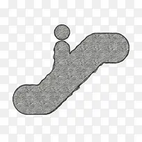 自动扶梯图标 手指 手-空若网 自动扶梯图标 手指 手-空若网