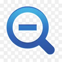 缩小图标 缩放图标 蓝色-空若网 缩小图标 缩放图标 蓝色-空若网